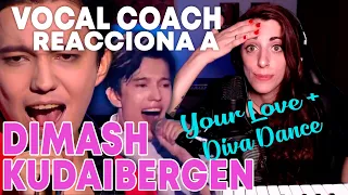 Vocal coach reacciona y analiza a Dimash Kudaibergen - Your Love + Diva Dance