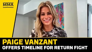 Paige VanZant Details Her Plans to Return to Fighting, Latest Success Outside the Cage