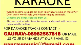 Maula   Jism 2 Karaoke Ishq Bhi Kiya Re Maula Full Karaoke Track By Gaurav