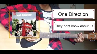 One direction - They don't know about us (Guitar cover) / ft. Fiore (vocals)