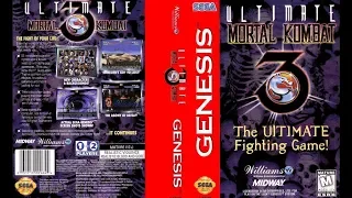 Ultimate Mortal Kombat 3 (Sega Genesis) - Classic Sub-Zero