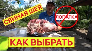 Свиная шея как выбрать