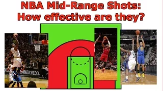 NBA Mid Range vs. Close Range vs. Three Point Shots: Which is the most effective?