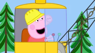 Peppa juega con una grúa | Kids First | Peppa Pig en Español