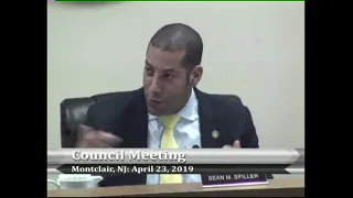 Montclair Town Council Meeting - April 23, 2019