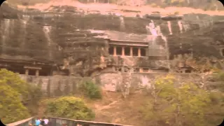 Panoramic shots of Ajanta Caves in HD