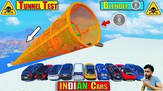 GTA 5 Indian Cars Vs Blender Tunnel Drag Race Challenge GTA 5