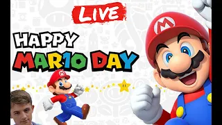 🔴Mario Day Nintendo Switch Livestream!  -Mario Games