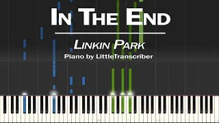 Linkin Park - In The End (Piano Cover) Synthesia Tutorial by LittleTranscriber