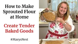 How to Make Sprouted Flour at Home - How to Sprout Grains