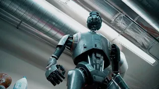 The K-2SO Life-Size Figure - The 94 inches tall impressive reprogrammed imperial droid