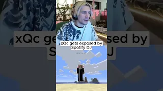 xQc EXPOSED by Spotify DJ🤣 #shorts