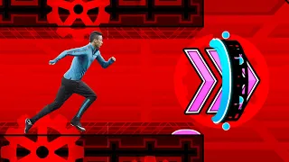 Cristiano Ronaldo Siuuu plays Nine Circles | Geometry Dash