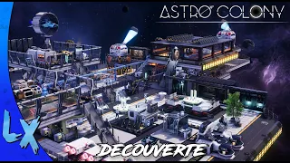 CREER UN COLONIE DANS L'ESPACE A PARTIR DE RIEN || ASTRO COLONY EP 1 FR