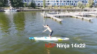 NSP Ninja 14x22 SUP Race Test 2023