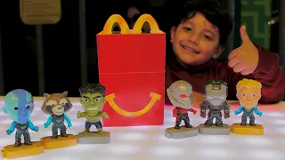 Avengers Endgame McDonald Happy Meal Toys surprise