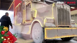 🎄😍 Kenwort W900L 🎄😍 Christmas Truck Wash Touchless ProNano Truckwash & Chrome Detailing
