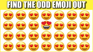 HOW GOOD ARE YOUR EYES #125 l Find The Odd Emoji Out l Emoji Puzzle Quiz