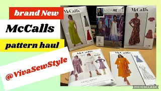 Brand New Just In McCalls Sewing Pattern Haul| Honest Opinion And Thoughts from a self Taught Sewist