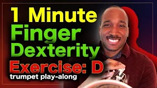 Increase Range and Finger Speed with this Trumpet Exercise | Play along D