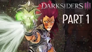 DARKSIDERS 3 - First 45 Minutes Gameplay Walkthrough Part 1 - INTRO (Darksiders III) FURY