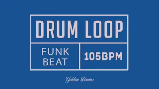 Funk Drum Loop 105 BPM