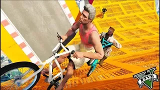 EL REY DEL PAKOUR EN BMX!! GTA V ONLINE | CamiloGames