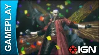 Devil May Cry 4 - Dante Vs Agnus - Gameplay