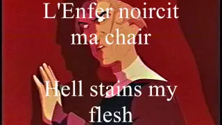 Hellfire (French translated in English) with Lyrics