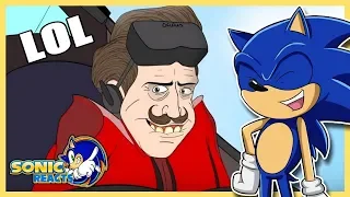 DAT FACE THO!!! Sonic Reacts Basically the Sonic the Hedgehog Movie (Sonic Movie ANIMATION)