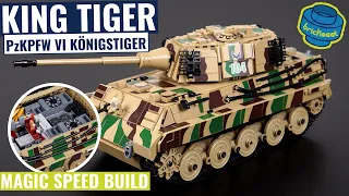 Panlos King Tiger with massive Interior and Detail - Panlos 632016 (Speed Build Review)