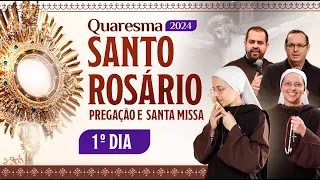 Santo Rosário da Madrugada 4h | Quaresma 2024 - 1º Dia | 14/02 | Instituto Hesed