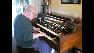 Mike Reed plays "I cover the Waterfront" and "Laura" on the Hammond Organ