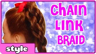 Chain Link Braid Tutorial | DIY Cute and Easy Hairstyle Tutorials | HairStyle Guide