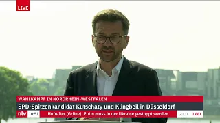 LIVE: Pressekonferenz der SPD mit NRW-Spitzenkandidat Kutschaty und Parteichef Klingbeil