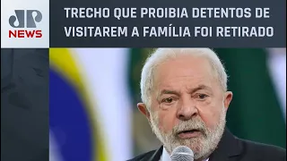 Lula sanciona, com vetos, lei que restringe saída temporária de presos