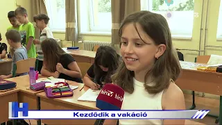 Kezdődik a vakáció – ZTV Híradó 2023-06-16