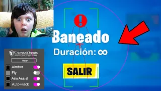 Cazé Streamer USANDO HACKS Otra Vez en Directo! (BANEADO)