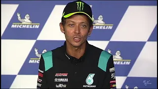 Valentino Rossi after announcing his retirement 💔