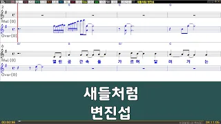 [은성 반주기] 새들처럼 - 변진섭