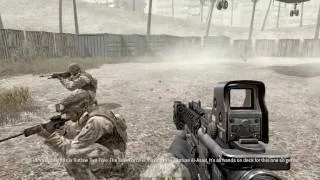 "Call of Duty 4: Modern Warfare 1", full walkthrough on Veteran, Act 1: Mission 6 - War Pig