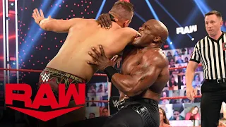 The Miz vs. Bobby Lashley – WWE Championship Lumberjack Match: Raw, Mar. 1, 2021