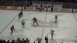 Andy Andreoff of the Bridgeport Islanders scores vs. the Laval Rocket 3/22/23