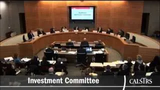 Teachers' Retirement Board January 2013 - Investment Committee (Part 1 of 3)