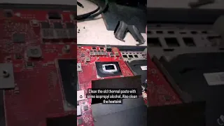 Asus ROG Strix Gaming Laptop Thermal Paste Replacement