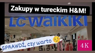 🇹🇷Turcja, LC Waikiki czyli turecki H&M, ceny wybranych produktów w sklepie odzieżowym. Maj 2022 4K
