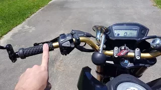 How to Countersteer - ONE FINGER Demonstration