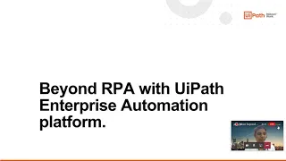 Webinar: Move beyond RPA to Hyperautomation  Customer success