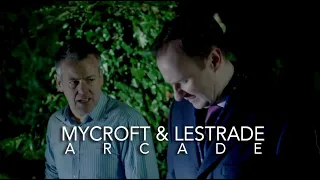 Arcade | Mycroft & Lestrade | Mystrade