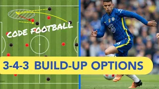 3-4-3 build-up options!